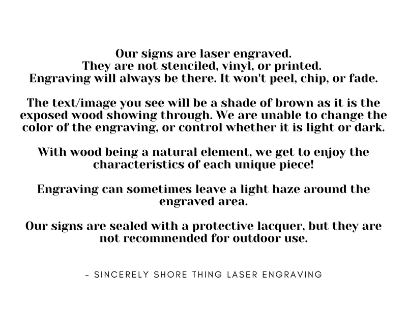 Not step. Not half. Not yours. Not mine. We are simply the perfect blend - Shore Thing Laser