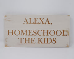 Alexa, homeschool the kids - Shore Thing Laser