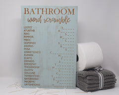 Bathroom Word Scramble - Shore Thing Laser