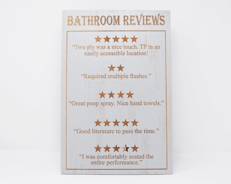 Bathroom Reviews - Shore Thing Laser