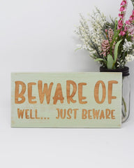 Beware of well... just beware - Shore Thing Laser