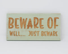 Beware of well... just beware - Shore Thing Laser