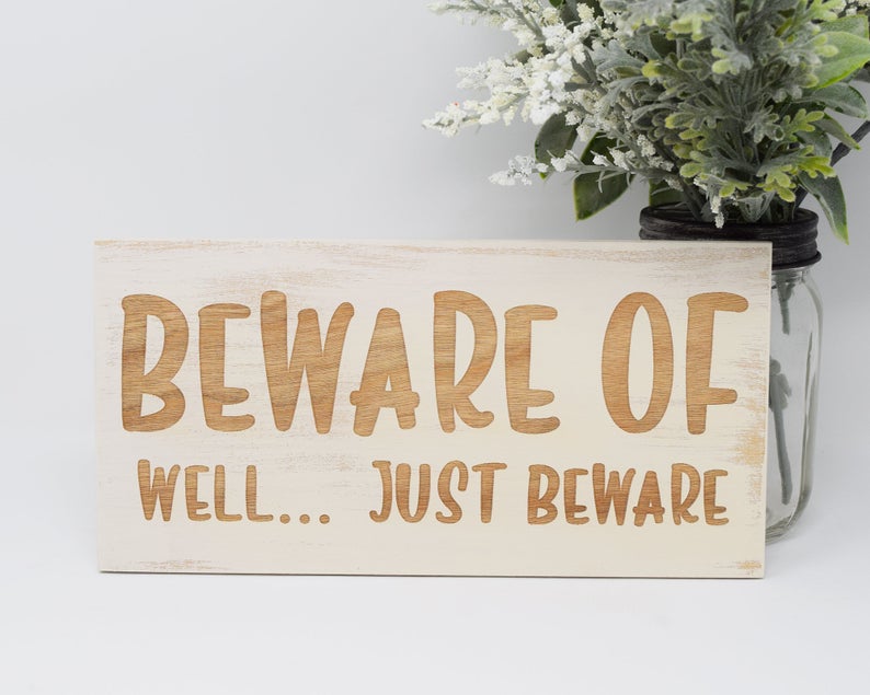 Beware of well... just beware - Shore Thing Laser