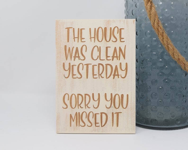 The house was clean yesterday. Sorry you missed it - Shore Thing Laser