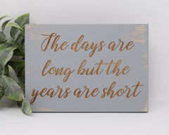 The days are long but the years are short - Shore Thing Laser