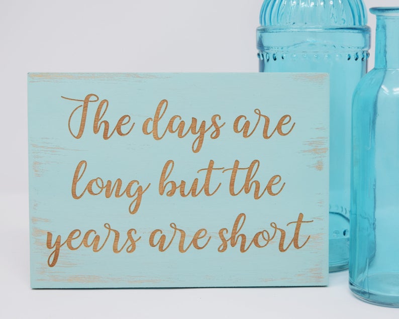 The days are long but the years are short - Shore Thing Laser