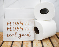 Flush it, flush it, real good - Shore Thing Laser