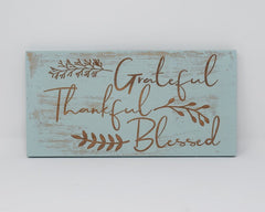 Grateful, Thankful, Blessed - Shore Thing Laser