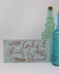 Grateful, Thankful, Blessed - Shore Thing Laser