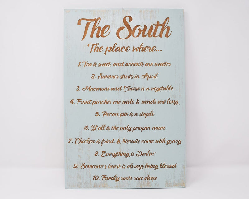 The South The Place Where... - Shore Thing Laser