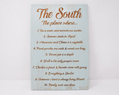 The South The Place Where... - Shore Thing Laser