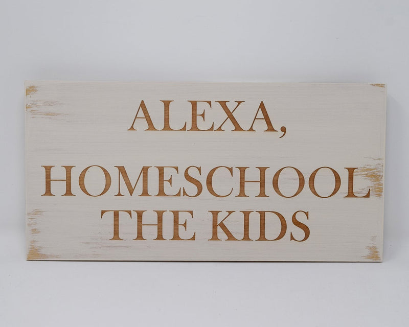 Alexa, homeschool the kids - Shore Thing Laser