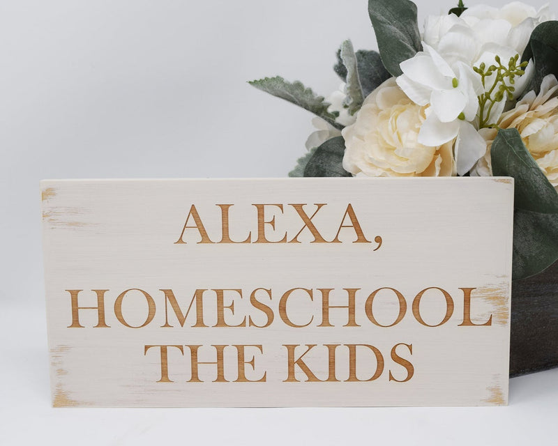 Alexa, homeschool the kids - Shore Thing Laser