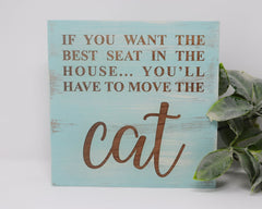 If you want the best seat in the house, you'll have to move the cat / dog - Shore Thing Laser