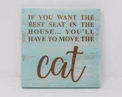 If you want the best seat in the house, you'll have to move the cat / dog - Shore Thing Laser