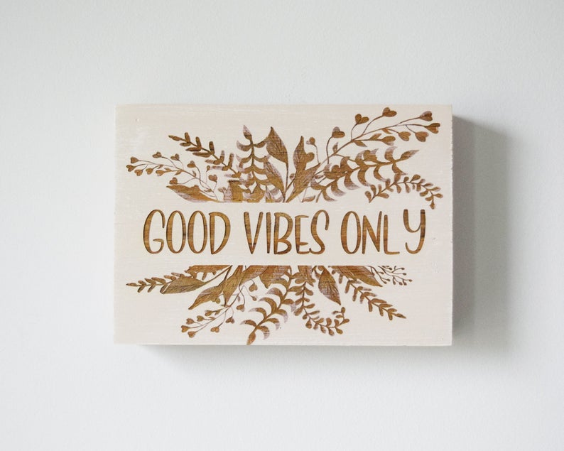 Good Vibes Only - Shore Thing Laser