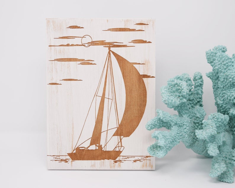 Sailboat on the ocean - Shore Thing Laser
