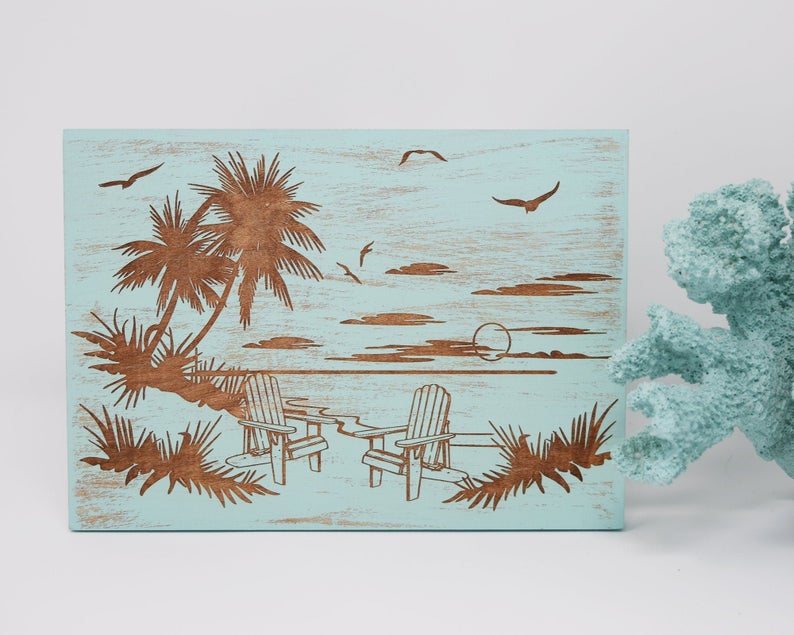 Beach Scene - Shore Thing Laser
