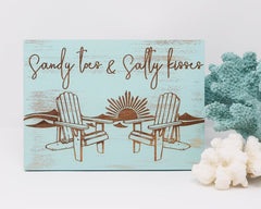 Sandy toes & salty kisses - Shore Thing Laser