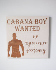 Cabana boy wanted, No experience necessary - Shore Thing Laser