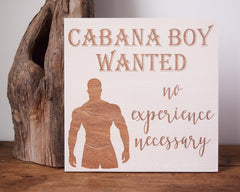 Cabana boy wanted, No experience necessary - Shore Thing Laser