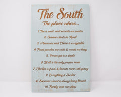 The South The Place Where... - Shore Thing Laser