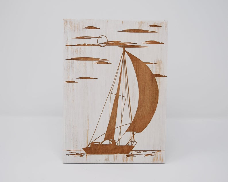Sailboat on the ocean - Shore Thing Laser