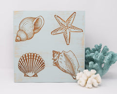 Seashells and Starfish - Shore Thing Laser