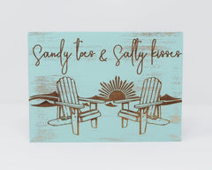 Sandy toes & salty kisses - Shore Thing Laser