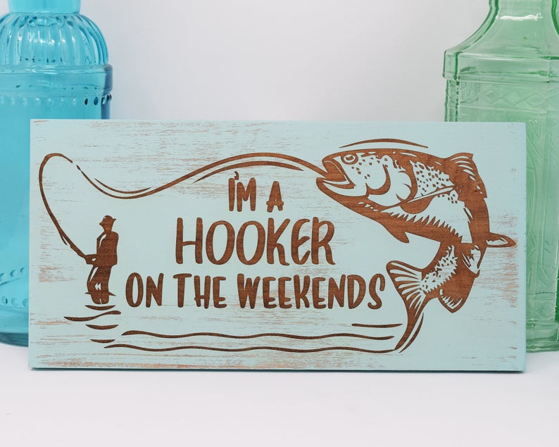 I'm a hooker on the weekends - Shore Thing Laser