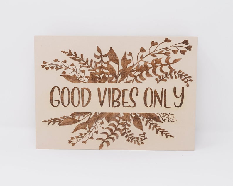 Good Vibes Only - Shore Thing Laser