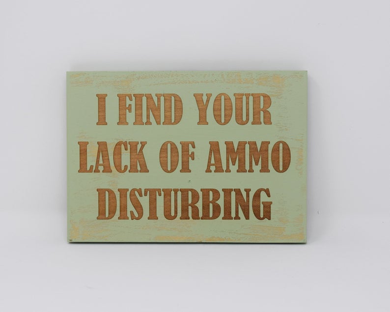 I Find Your Lack of Ammo Disturbing - Shore Thing Laser