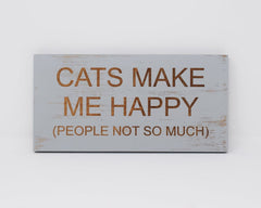 Cats make me happy (people not so much) - Shore Thing Laser