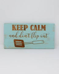 Keep Calm and Don't Flip Out - Shore Thing Laser