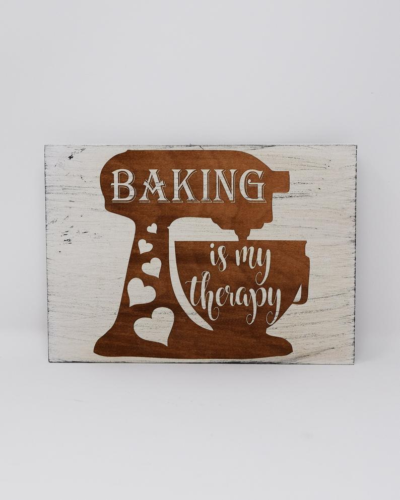 Baking Is My Therapy - Shore Thing Laser