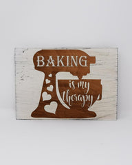 Baking Is My Therapy - Shore Thing Laser