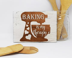 Baking Is My Therapy - Shore Thing Laser