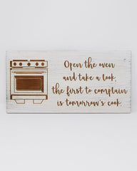 Open The Oven And Take a Look - Shore Thing Laser
