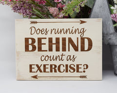 Does Running Behind Count as Exercise - Shore Thing Laser
