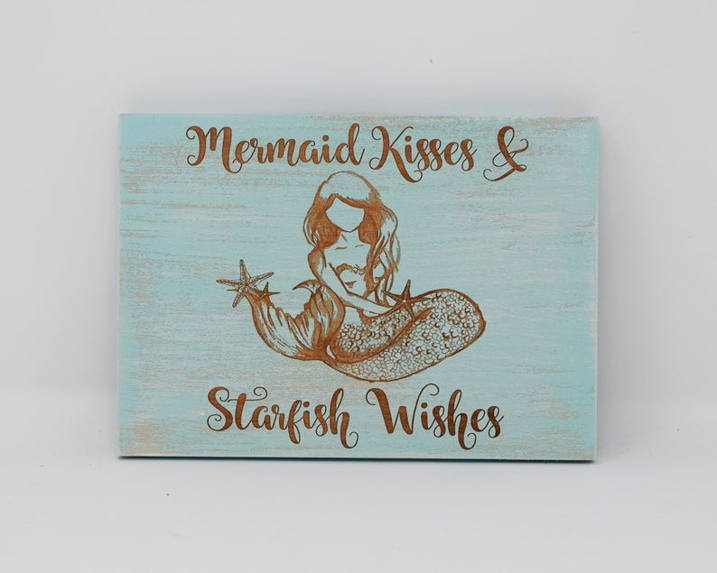 Mermaid Kisses and Starfish Wishes - Shore Thing Laser