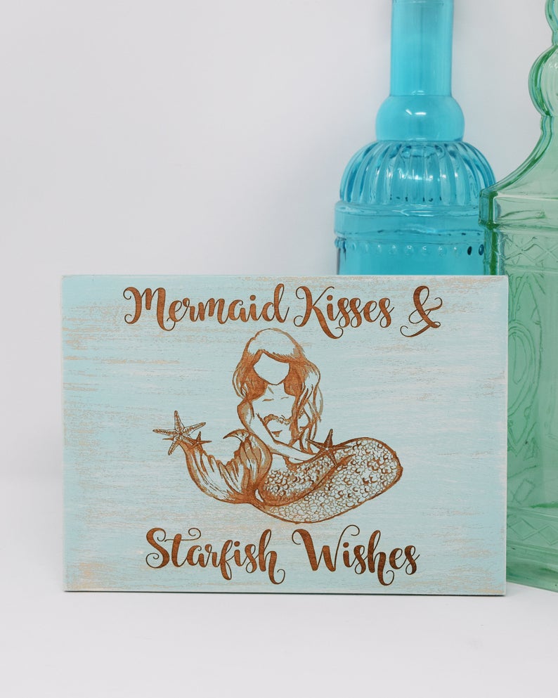 Mermaid Kisses and Starfish Wishes - Shore Thing Laser