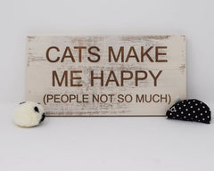 Cats make me happy (people not so much) - Shore Thing Laser