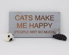 Cats make me happy (people not so much) - Shore Thing Laser