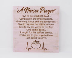 A nurses prayer. Give to my heart, Oh Lord... Compassion and understanding... - Shore Thing Laser