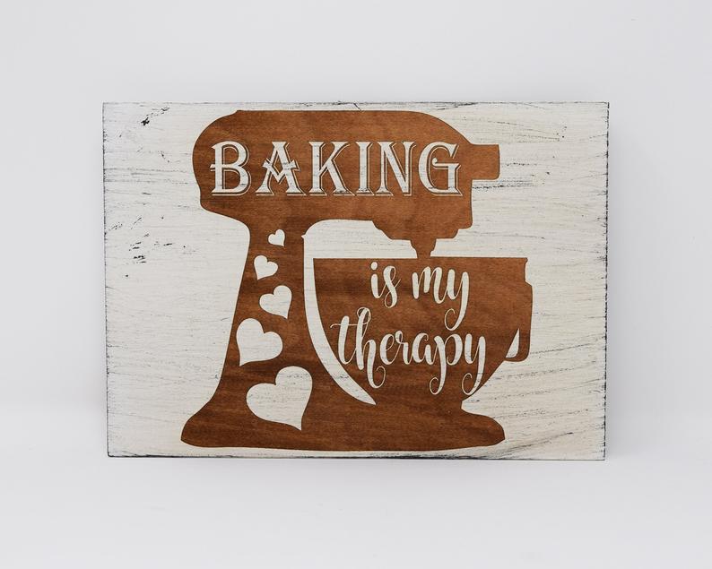 Baking Is My Therapy - Shore Thing Laser