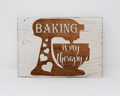 Baking Is My Therapy - Shore Thing Laser