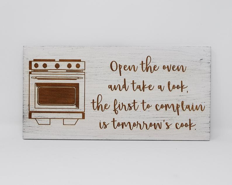 Open The Oven And Take a Look - Shore Thing Laser