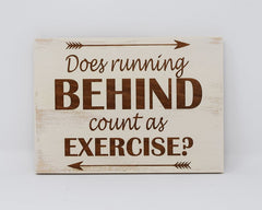 Does Running Behind Count as Exercise - Shore Thing Laser
