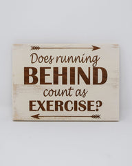 Does Running Behind Count as Exercise - Shore Thing Laser