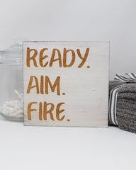 Ready. Aim. Fire. - Shore Thing Laser
